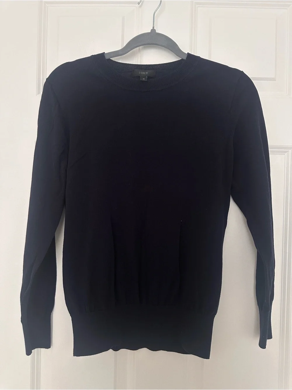 J. Crew Men’s Crewneck Sweater in Black